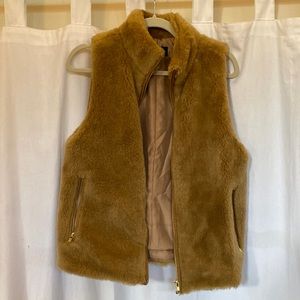 J Crew plush vest